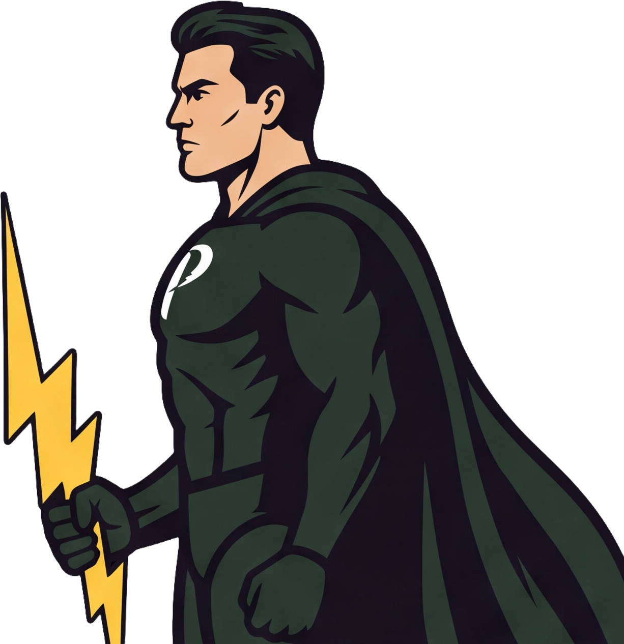 Captain Current mascot