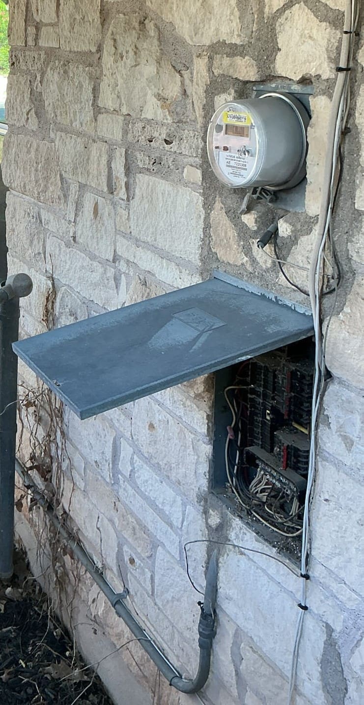 Before: Electrical Panel